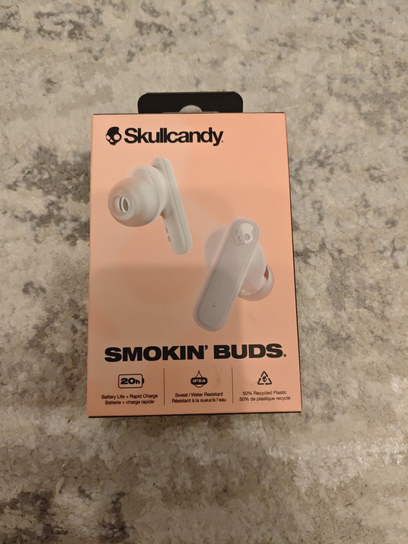 Vând căști skullcandy smokin bad