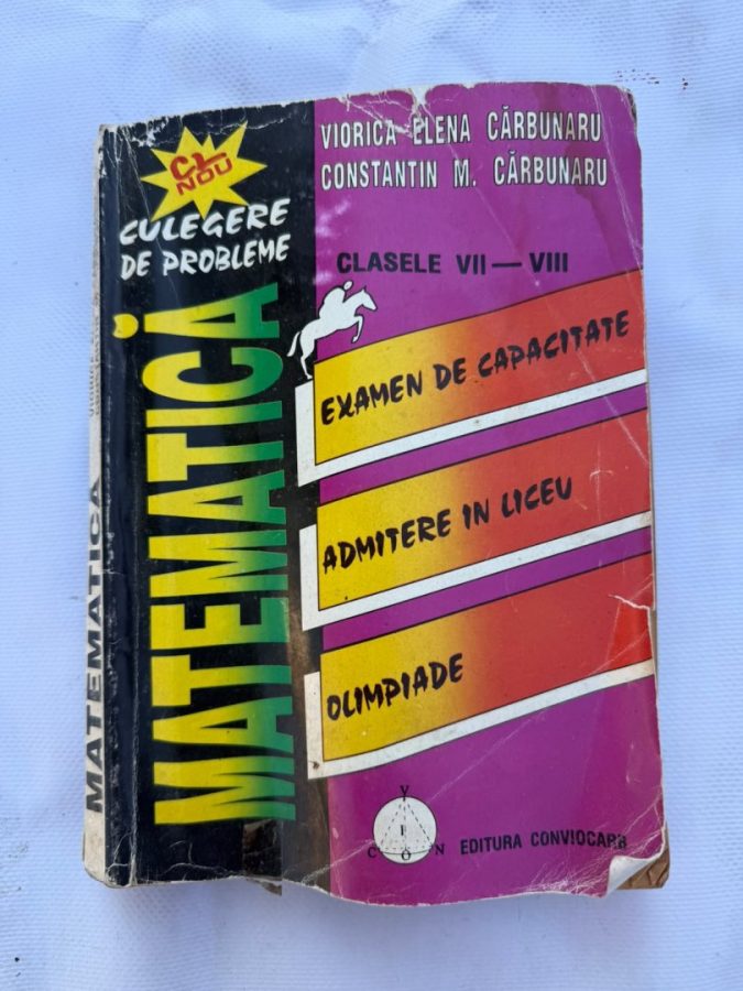C2- MATEMATICA CLS VII-VIII autor VIORICA ELENA CARBUNARU