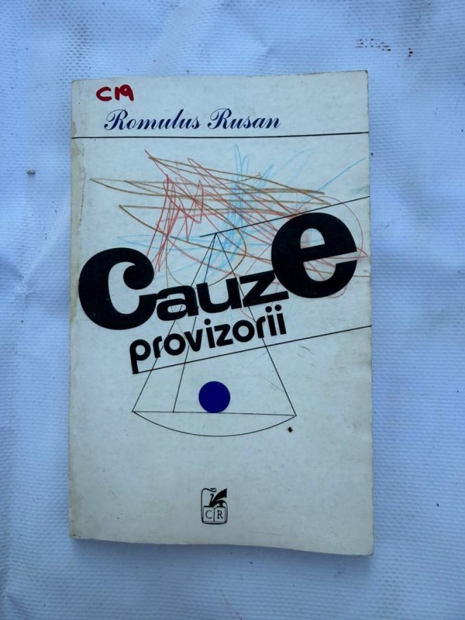 C19 - CAUZE PROVIZORII autor ROMULUS RUSAN