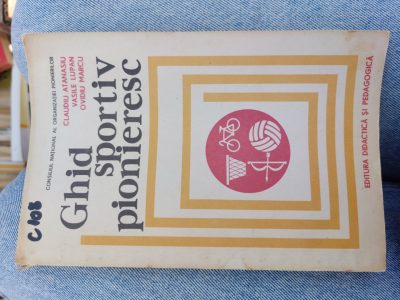 Vand carte Ghid sportic pioneresc